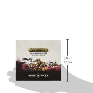 PlayFusion PLFW82501 Booster Display Warhammer Age of Sigmar Champions Collectible Card Game