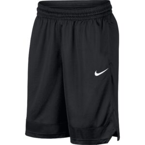 Nike Dri-FIT Icon, Men's basketball shorts, Athletic shorts with side pockets, Black/Black/White, L-T