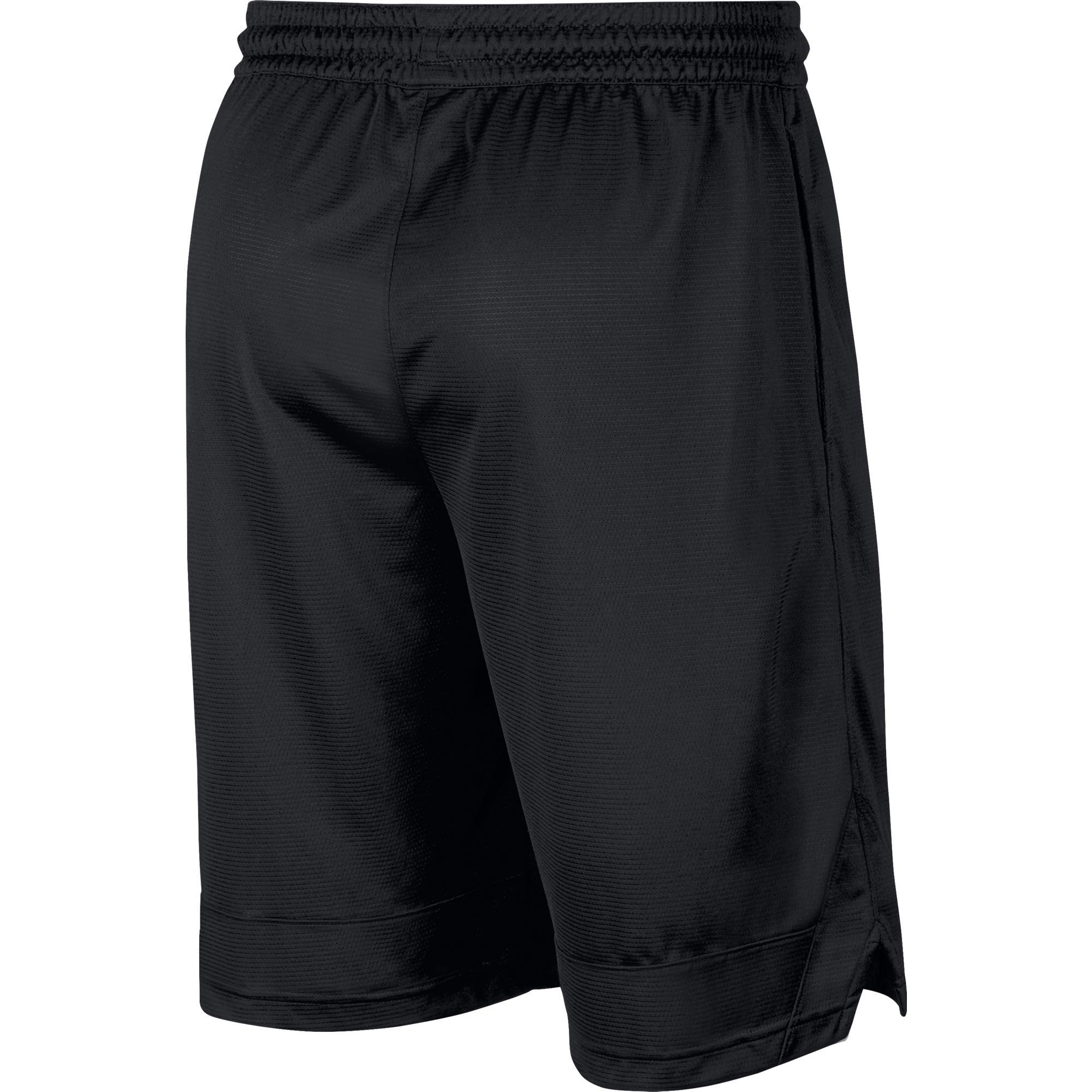 Nike Dri-FIT Icon, Men's basketball shorts, Athletic shorts with side pockets, Black/Black/White, L-T