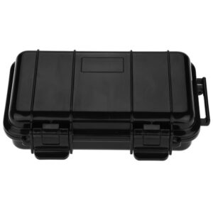 Waterproof Container, Outdoor Waterproof Shockproof Box Case Dry Storage Sealed Box Container (A) Emergency Protective Equipment Waterproof Storage Case Small Waterproof Box