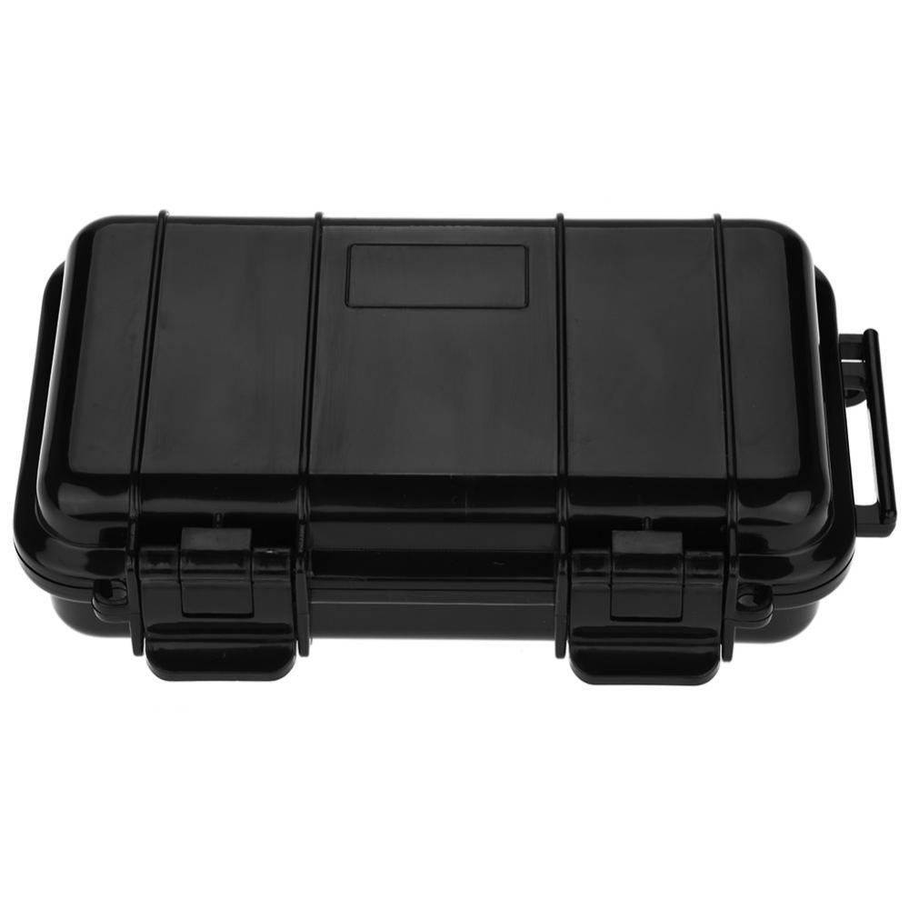 Waterproof Container, Outdoor Waterproof Shockproof Box Case Dry Storage Sealed Box Container (A) Emergency Protective Equipment Waterproof Storage Case Small Waterproof Box