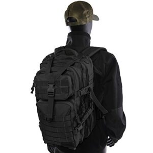 Highland Tactical Men's Vantage Tactical Backpack, Black, One Size