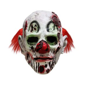 longpo halloween scary evil clown mask horror face zombie costume