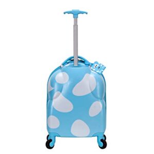 Rockland Jr. Kid's My First Luggage - Hardside Spinner Luggage, Puppy, Carry-On 16-Inch