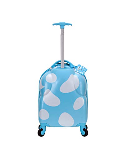 Rockland Jr. Kid's My First Luggage - Hardside Spinner Luggage, Puppy, Carry-On 16-Inch