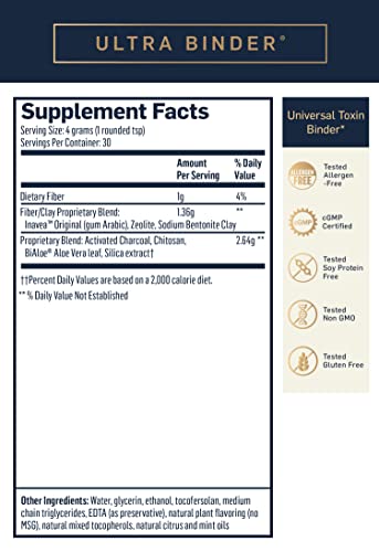 Quicksilver Scientific PushCatch Liver Detox Cleanse - 2 Piece Kit with Ultra Binder (Packets) & Liver Sauce (Liver Support Supplement with Milk Thistle Extract) to Support GI Detox & Toxin Binding