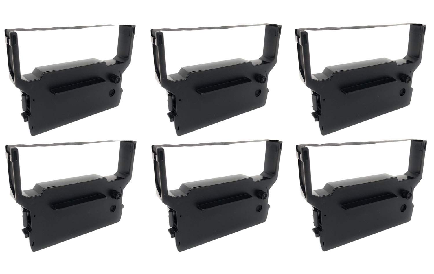 MARS POS Ribbons Compatible with Citizen DP600 3550 Black Ribbon 6 Pack