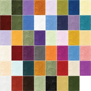 Jackie Robinson Wave Texture Strip-Pies 40 2.5-inch Strips Jelly Roll Benartex