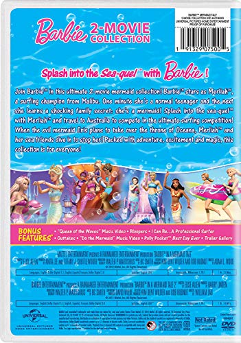 Barbie: 2-Movie Collection (Barbie in A Mermaid Tale / Barbie in A Mermaid Tale 2) [DVD]