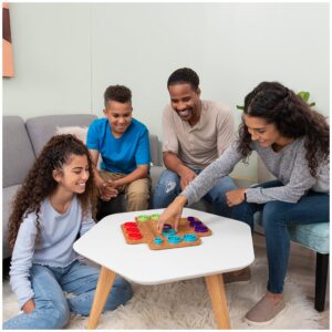 Otrio Wood Strategy-Based Family Board Game Award-Winning STEM Interactive Puzzle Game, for Adults and Kids Ages 8 and up