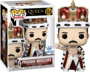 pop funko rocks queen freddie mercury king diamond glitter