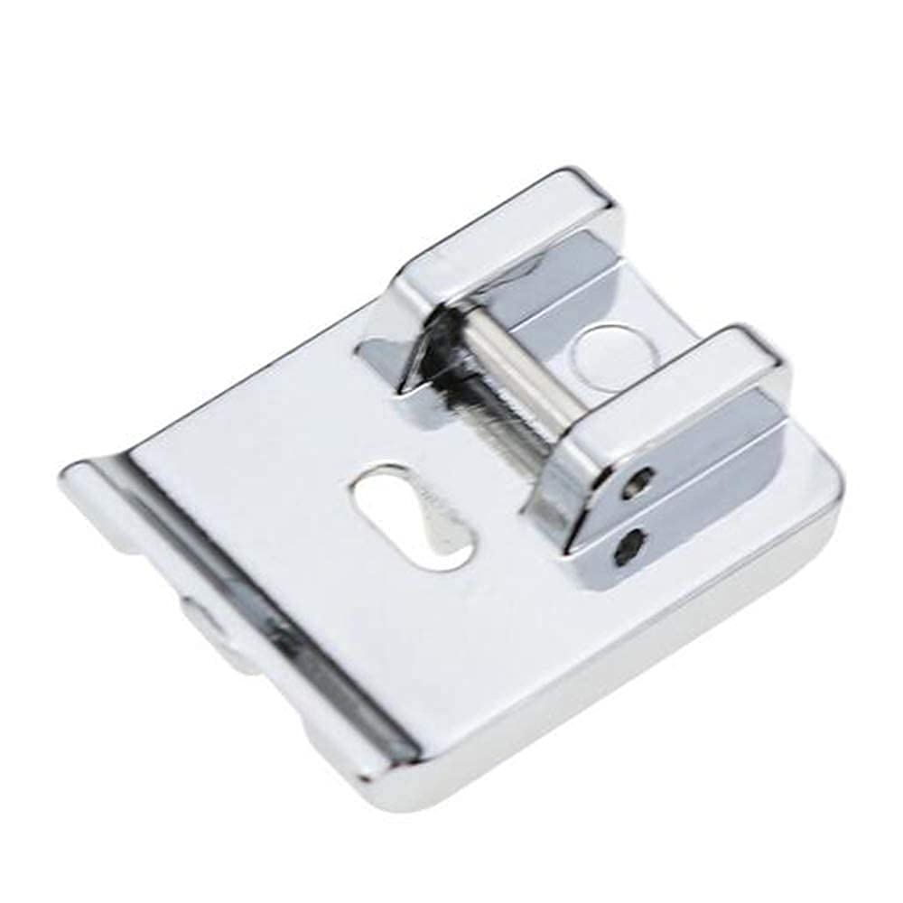 LNKA 2pcs Sewing Machine Presser Foot Piping Double Welting Foot for All Low Shank Snap-on Singer Brother Babylock Euro-pro Janome