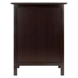 Winsome Blair Accent Table, Coffee, 18.9 x 14.96 x 25