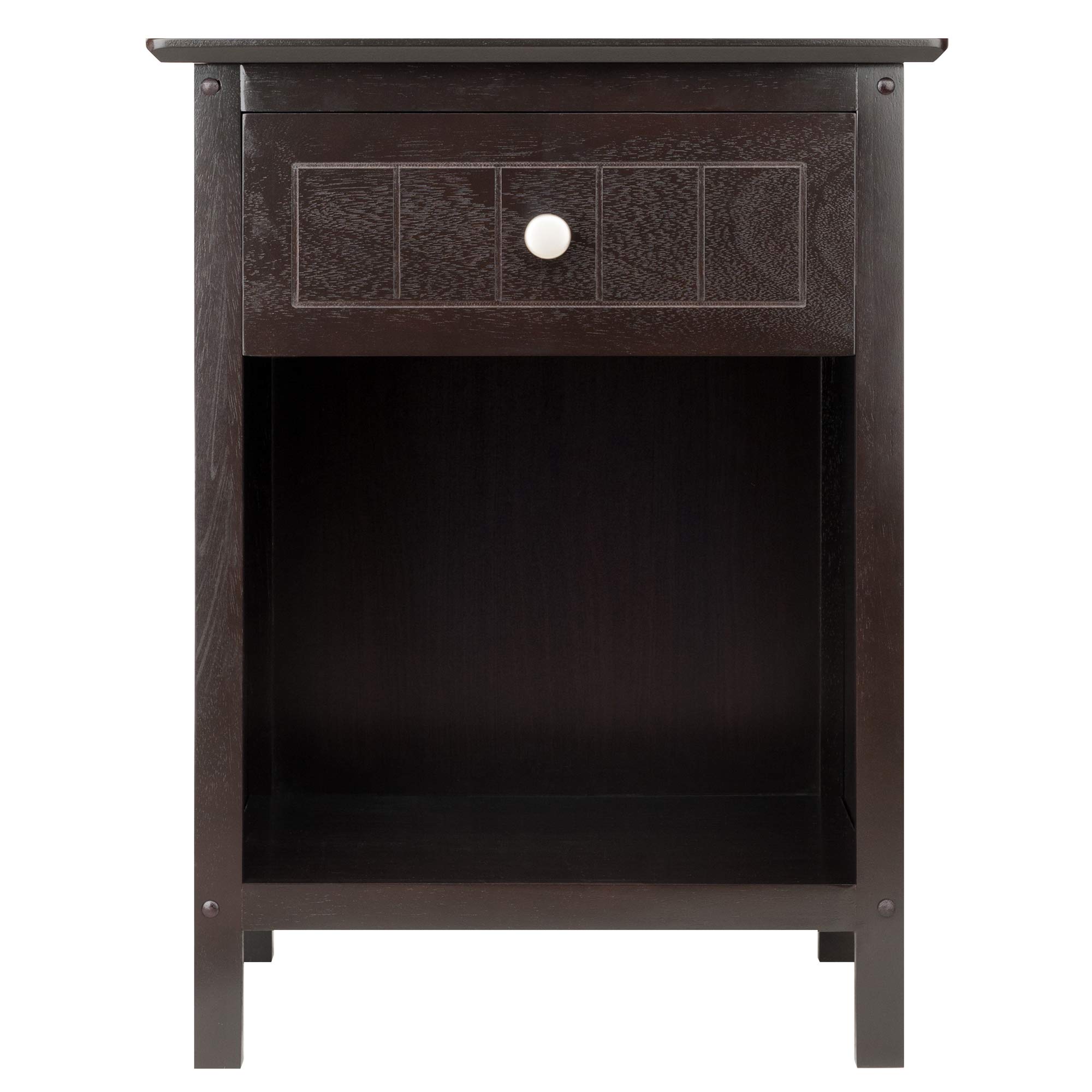 Winsome Blair Accent Table, Coffee, 18.9 x 14.96 x 25