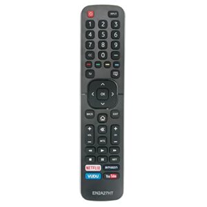 en2a27ht replace remote fit for hisense smart tv 30h5d 40h5d 43h5d 50h5d 43h6d 50h6d 55h6d 65h6d 49h6e 43h7d 50h7d 55h7d 43h8c 55h8c 60h8c 43h620d 50h620d 55h620d 43h620d 50h620d 55h620d 50du6070