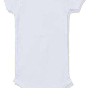 Gerber Unisex Baby 5-Pack Short Sleeve Variety Onesies Bodysuits Short Sleeve White 3-6 Months