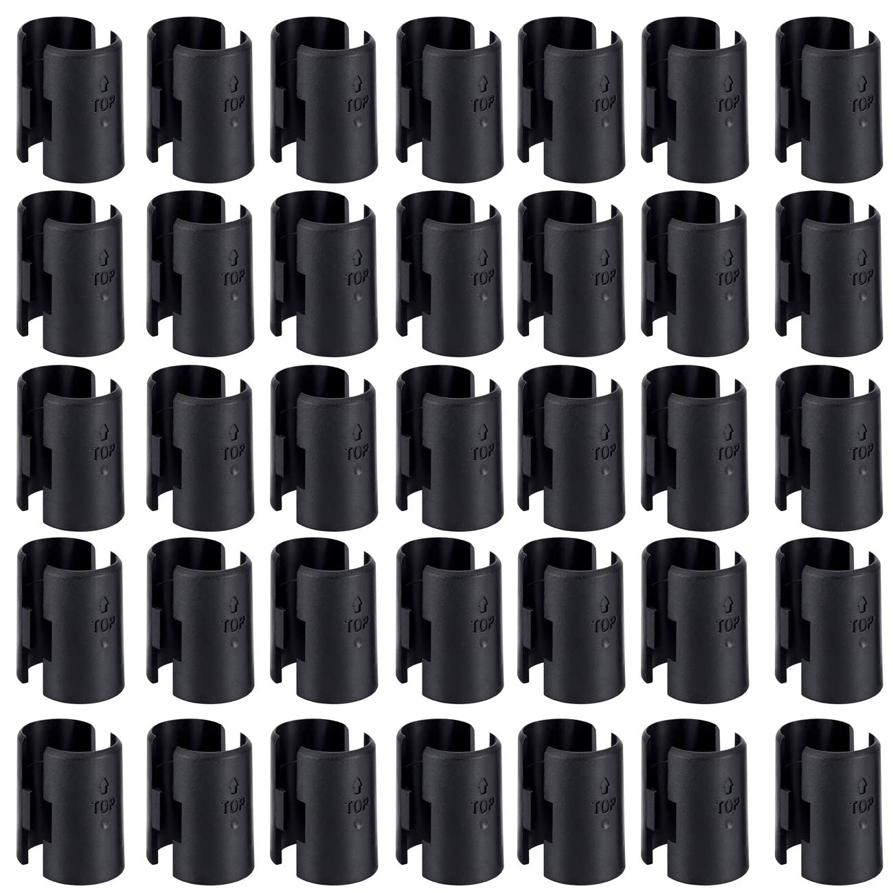 Wire Shelf Clips - 50Pack Wire Shelving Shelf Lock Clips for 1" Post Shelvings