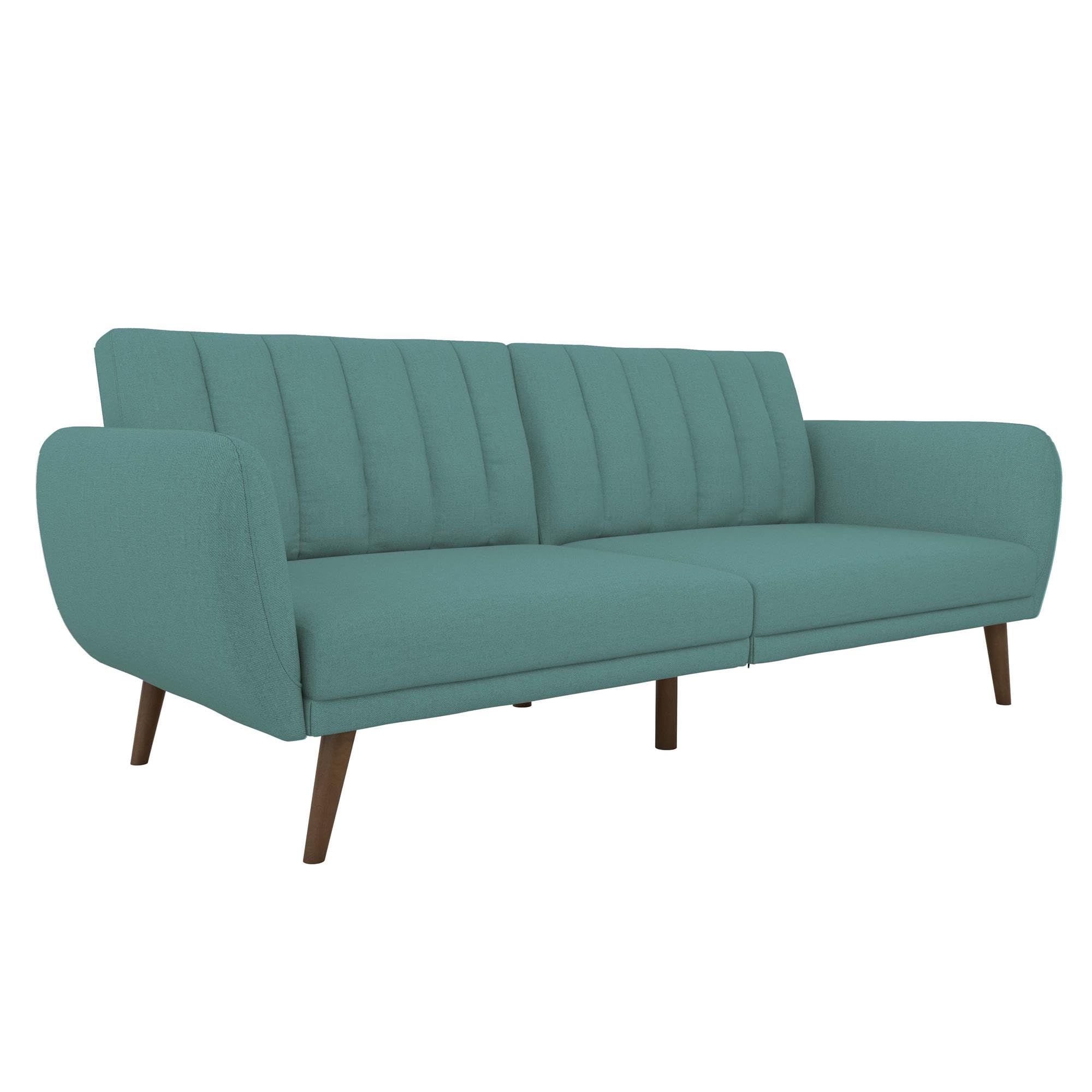 Novogratz 2115829N Brittany Futon, Light Blue