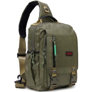 nicgid sling bags chest shoulder backpacks, 13.3'' laptop backpack crossbody messenger bag travel outdoor men women