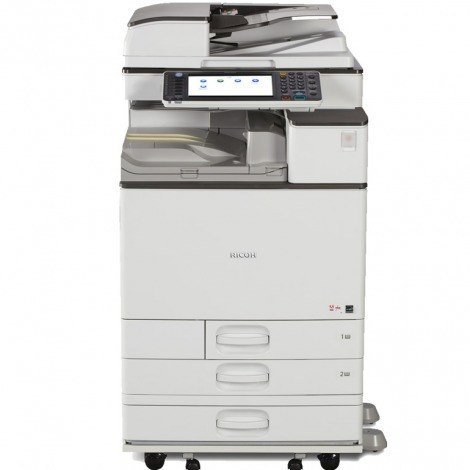 Ricoh Aficio MP C4503 Color Multifunction Copier- A3, 45 ppm, Copy, Print, Scan, 2 Trays and Stand (Renewed)