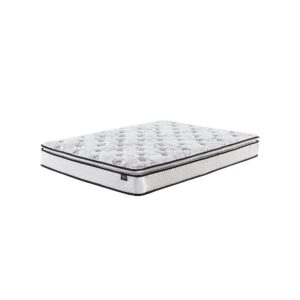 Signature Design by Ashley Full Size Bonnell 10 Inch Firm Pillowtop Hybrid Mattress with Cooling Gel Memory Foam