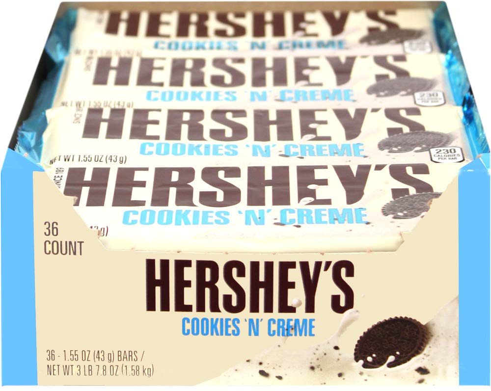 Hershey's Cookies 'N' Cream Bars - 36CT