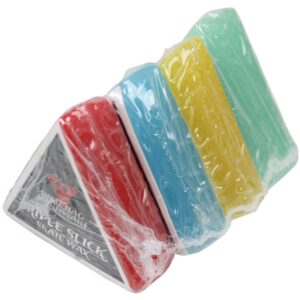 Dime Bag Hardware Triple Slick Skateboard Curb Wax 4 Pack Assorted Skate Wax