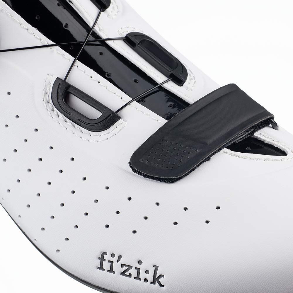 Fizik mens Tempo Overcurve Cycling Shoe, White Black, 9 US