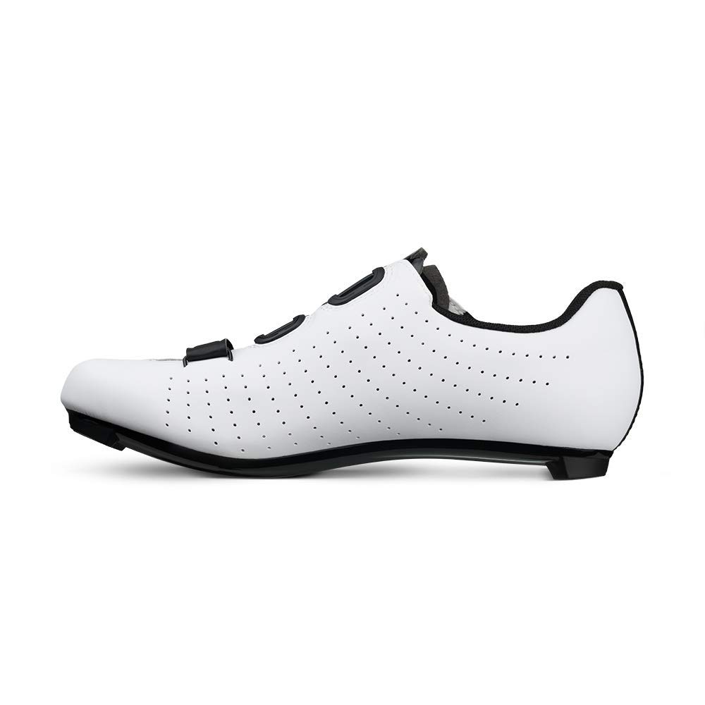 Fizik mens Tempo Overcurve Cycling Shoe, White Black, 9 US