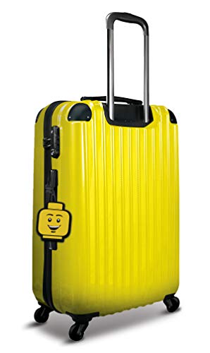 LEGO Iconic Boy Silicone Luggage Bag Tag for Travel, Gym, School, or Backpack