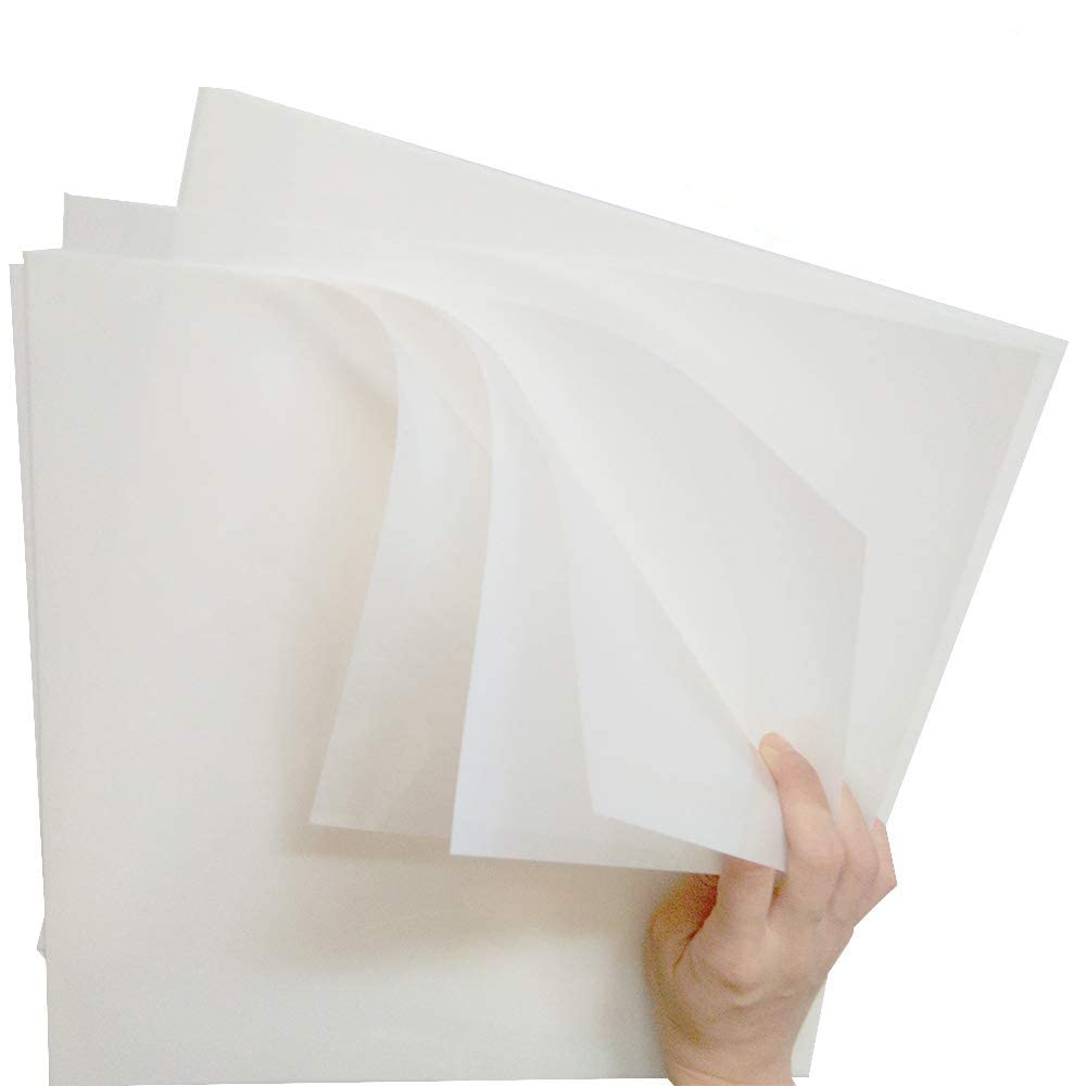 12pcs 6mil Blank Stencil Material, 12 x 12inch, Milky Translucent- Make Your own Stencil