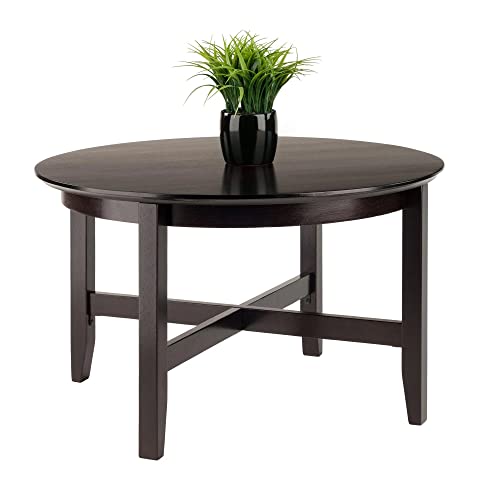 Winsome Wood Toby Occasional Table, Espresso, 30 x 30 x 18.11