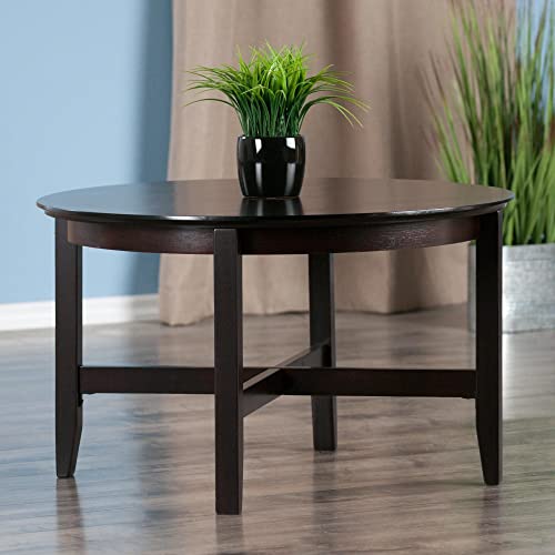 Winsome Wood Toby Occasional Table, Espresso, 30 x 30 x 18.11