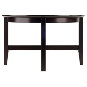 Winsome Wood Toby Occasional Table, Espresso, 30 x 30 x 18.11