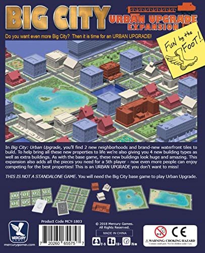 Mercury Games Big City: Urban Upgrade Expansion