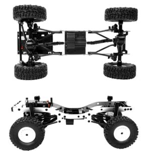 The perseids RC Crawler Offroad RC Truck WPL C14 RC Rock Crawler 4x4 1/16 Scale Remote Control Trucks, 2.4G Semi Trucks All Terrain Car RTR Hobby RC Gift for Kids and Adults