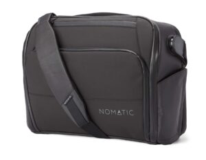 nomatic messenger bag - formal laptop computer bag and briefcase - crossbody bag/shoulder bag and rfid safe travel bag - 15-inch laptop bag and work bag (black)