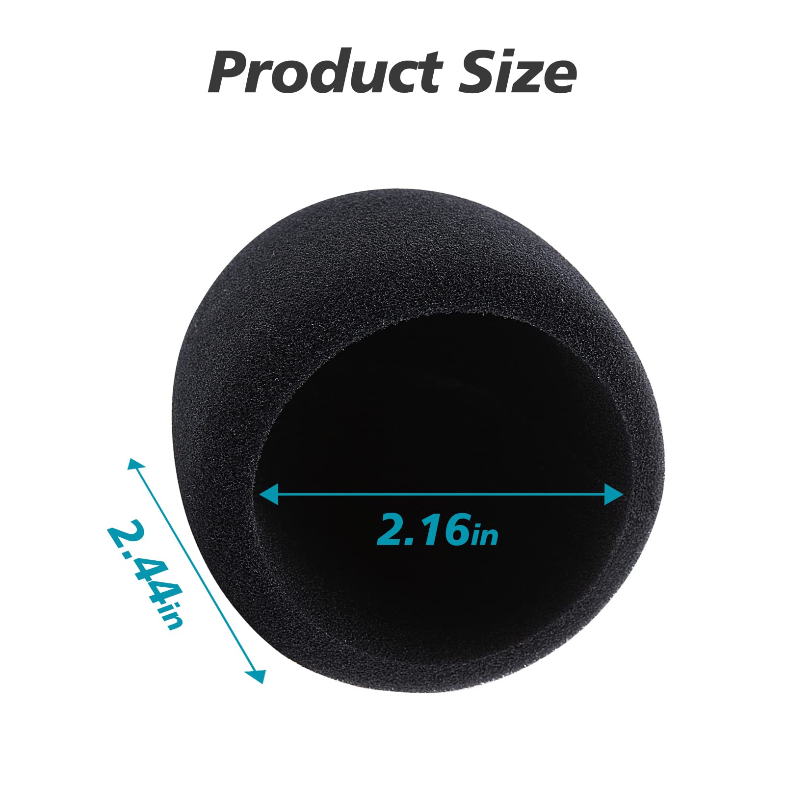 YOUSHARES Yeti Nano Microphone Foam Windscreen - Mic Wind Cover Pop Filter Foam Cover, Professional Customized for Blue Yeti Nano, The Thicker Blue Yeti Nano Pop Filter is a Good option.