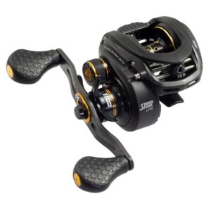 Lew's TP1SHA Tournament Pro LFS Speed Spool Bait Cast Reel, 7.5:1 120/12, RH, ACB, 120/12 - 31" Black