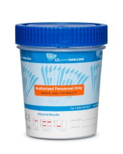 [25 pack] 12 panel drug test screening cups - tests for amp, bar, bup, bzo, coc, mdma, met, mtd, opi, oxy, tca, and thc, instant multi panel urine drug test with temperature strip