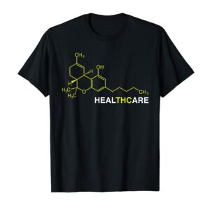 THC Healthcare Cannabis Medical Marijuana T-Shirt