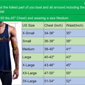 NELEUS Men's 3 Pack Dry Fit Workout GYM Muscle Tank Tops,5031,Black,grey,olive Green,2XL,EU 3XL