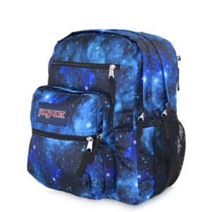 jansport laptop backpack - computer bag with 2 compartments, ergonomic shoulder straps, 15” laptop sleeve, haul handle - book rucksack - galaxy