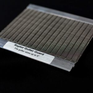 Raptor Gutter Guard Stainless Steel Micro-Mesh Sample Pack (Does not include full length sections)