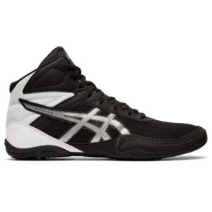 ASICS Men's MATFLEX 6 Wrestling Shoes, 10, BLACK/Silver