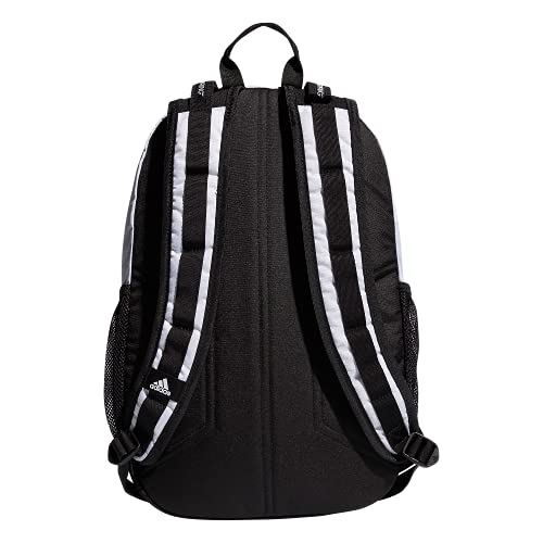 adidas Unisex-Adult Excel Backpack, Jersey White/Black, One Size