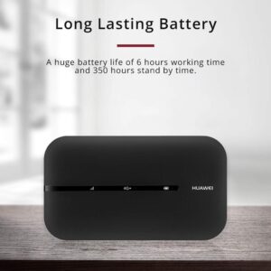 Huawei E5783B-230 Unlocked 300 Mbps 4G LTE Mobile WiFi Hot Spot (4G LTE in Europe, Asia, Middle East, Africa) Black