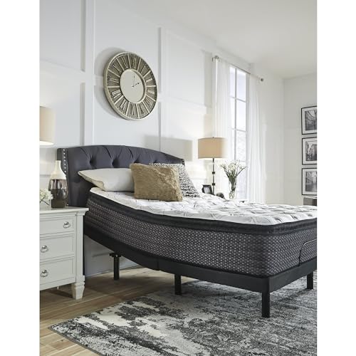 Signature Design by Ashley Full Size Limited Edition by 11 inch Plush Pillowtop Hybrid Mattress with Lumbar Support Gel Memory Foam