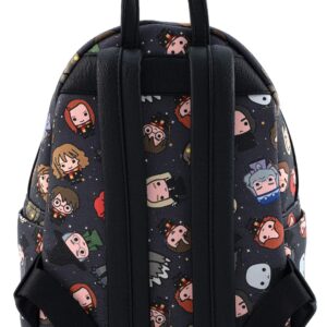 Loungefly Harry Potter Characters All Over Print Womens Double Strap Shoulder Bag Purse