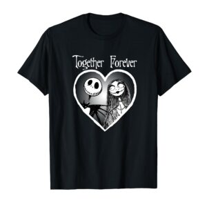 Disney Jack Skellington Together Forever Short Sleeve T-Shirt